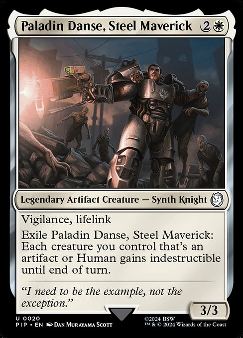 Paladin Danse, Steel Maverick (Uncommon)