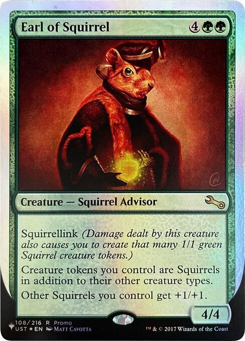 Earl of Squirrel (Rare)