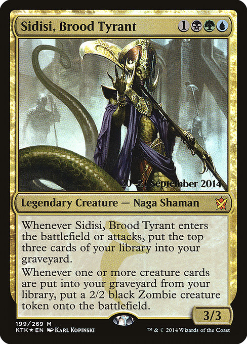 Sidisi, Brood Tyrant (Mythic)