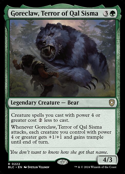Goreclaw, Terror of Qal Sisma (Rare)
