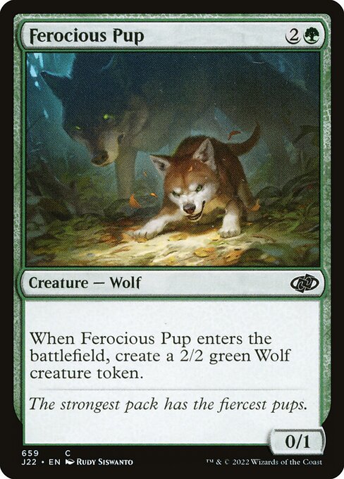Ferocious Pup (Common)