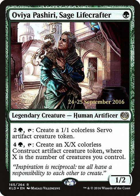 Oviya Pashiri, Sage Lifecrafter (Rare)