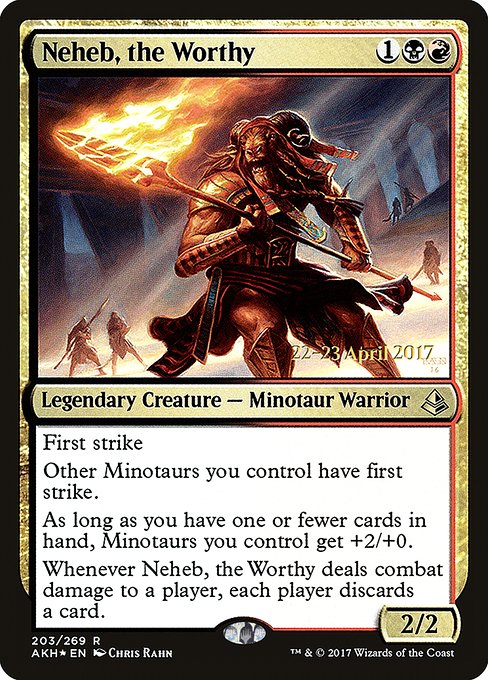Neheb, the Worthy (Rare)