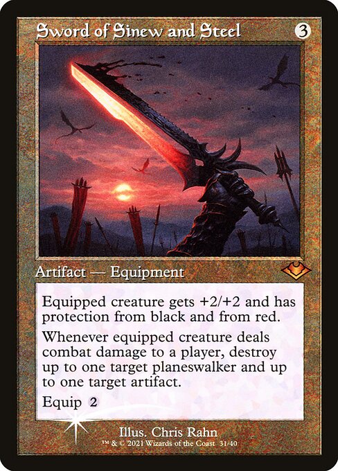 Sword of Sinew and Steel (Mythic)