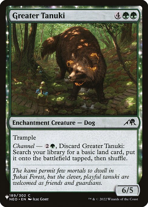 Greater Tanuki (Common)