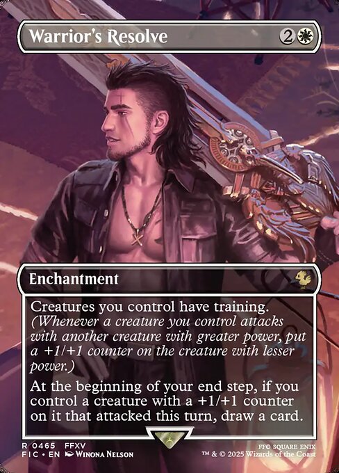 Warrior's Resolve (Rare)