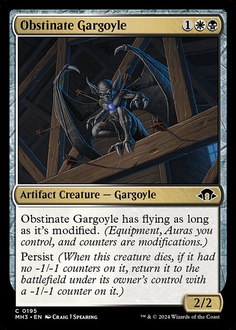 Obstinate Gargoyle (Common)