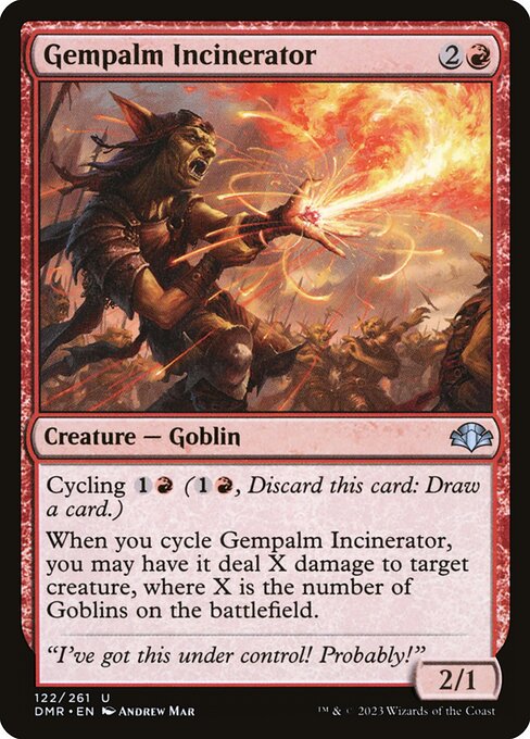 Gempalm Incinerator (Uncommon)
