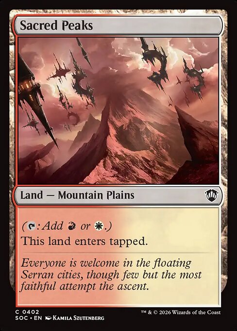 Sacred Peaks (Common)