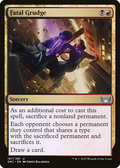 Fatal Grudge (Uncommon)
