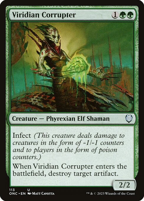 Viridian Corrupter (Uncommon)