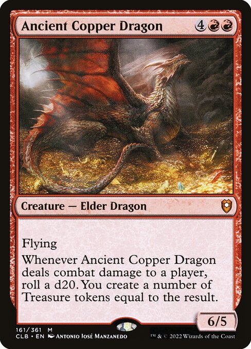 Ancient Copper Dragon (Mythic)