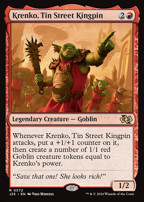 Krenko, Tin Street Kingpin (Rare)