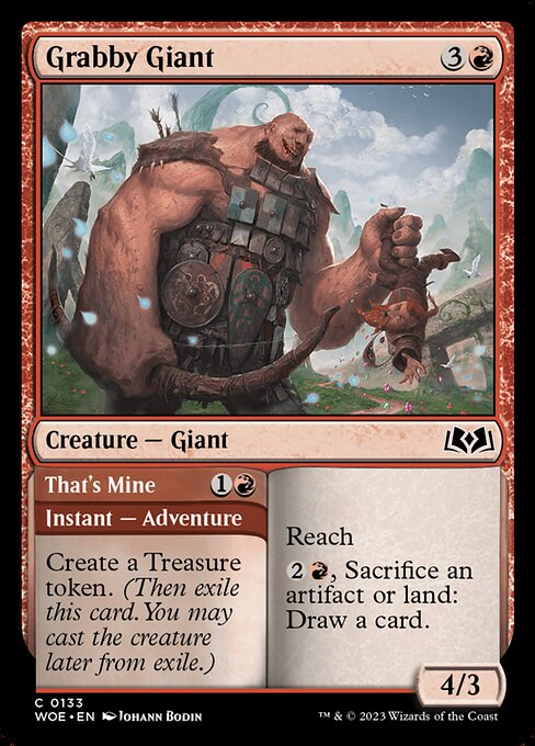 Grabby Giant // That's Mine (Common)