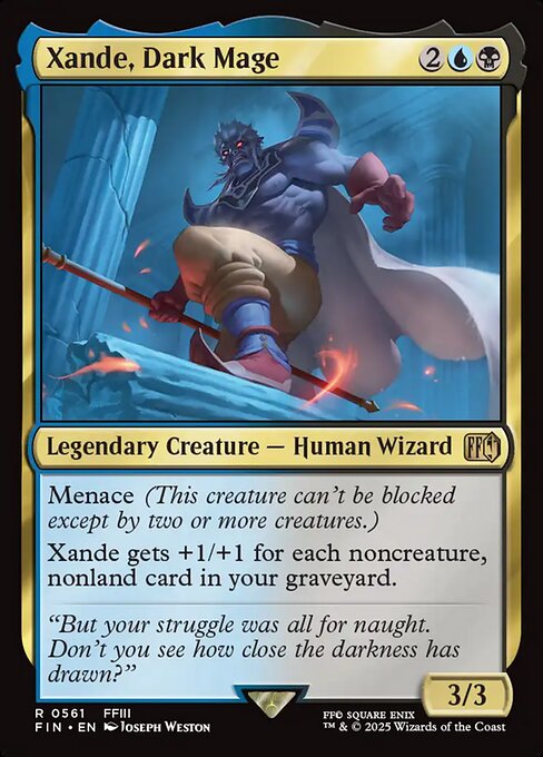 Xande, Dark Mage (Rare)