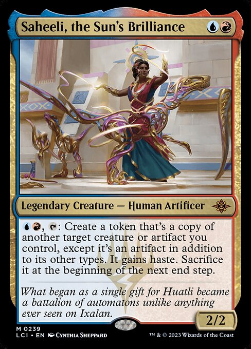Saheeli, the Sun's Brilliance (Mythic)