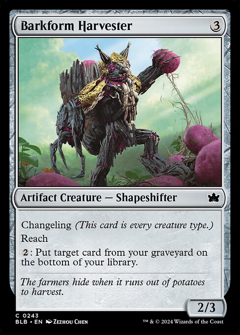 Barkform Harvester (Common)