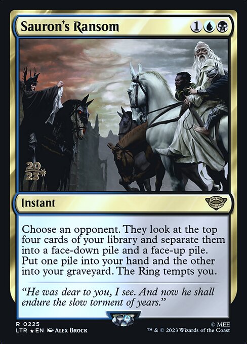 Sauron's Ransom (Rare)