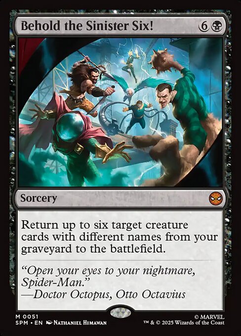 Behold the Sinister Six! (Mythic)