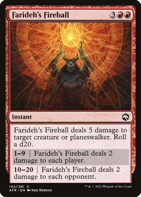 Farideh's Fireball (Common)