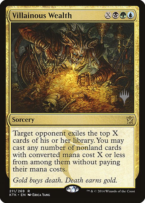 Villainous Wealth (Rare)
