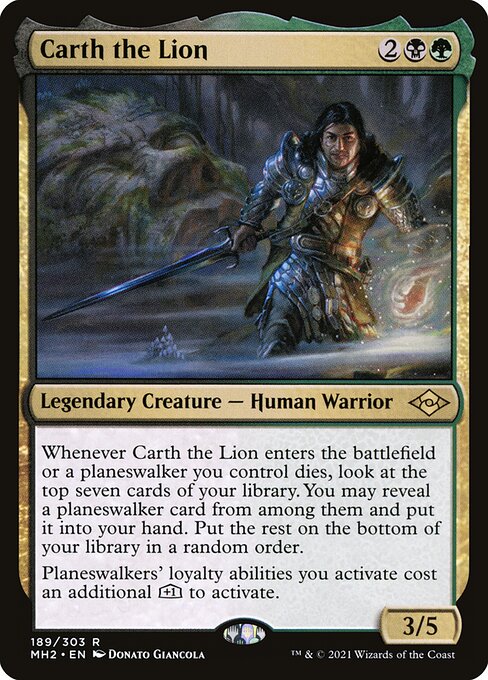 Carth the Lion (Rare)