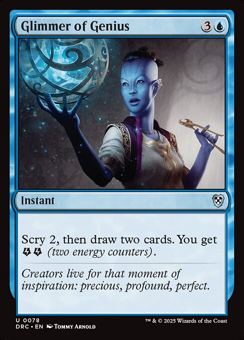 Glimmer of Genius (Uncommon)
