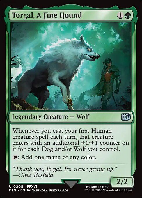 Torgal, A Fine Hound (Uncommon)
