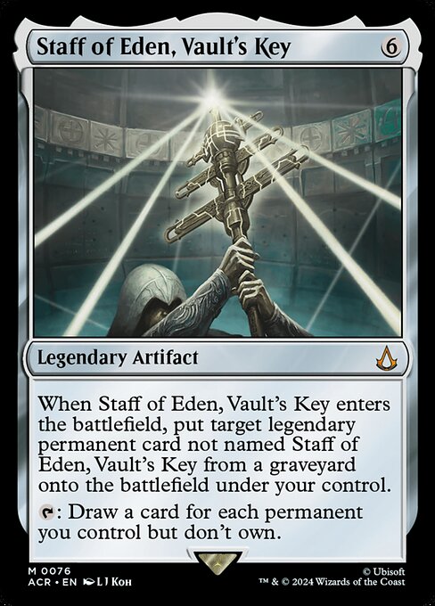 Staff of Eden, Vault's Key (Mythic)