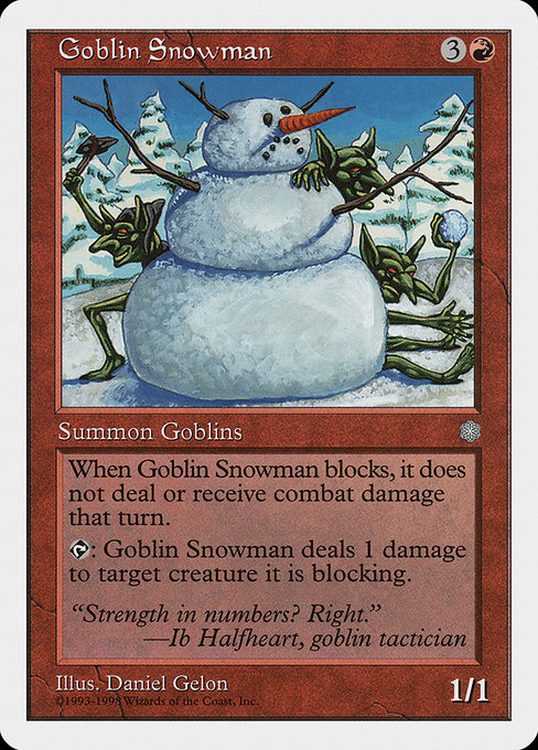 Goblin Snowman (Uncommon)