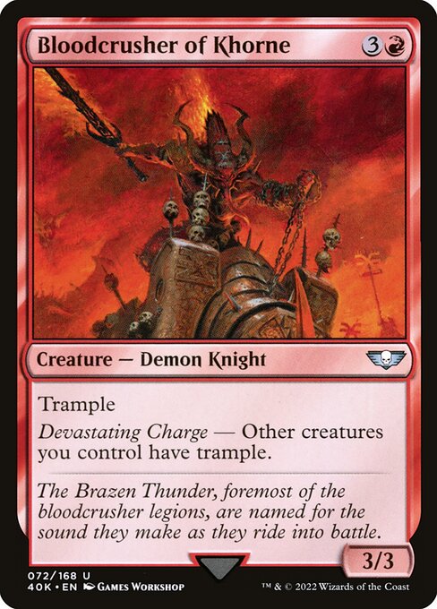 Bloodcrusher of Khorne (Uncommon)