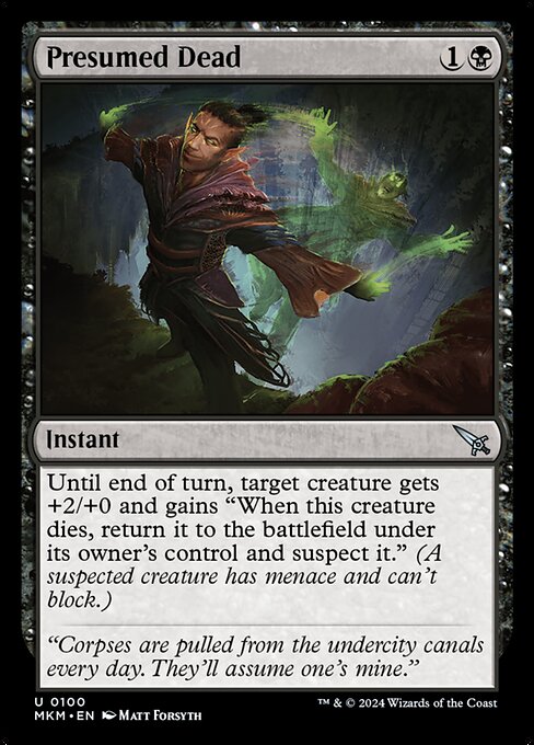 Presumed Dead (Uncommon)