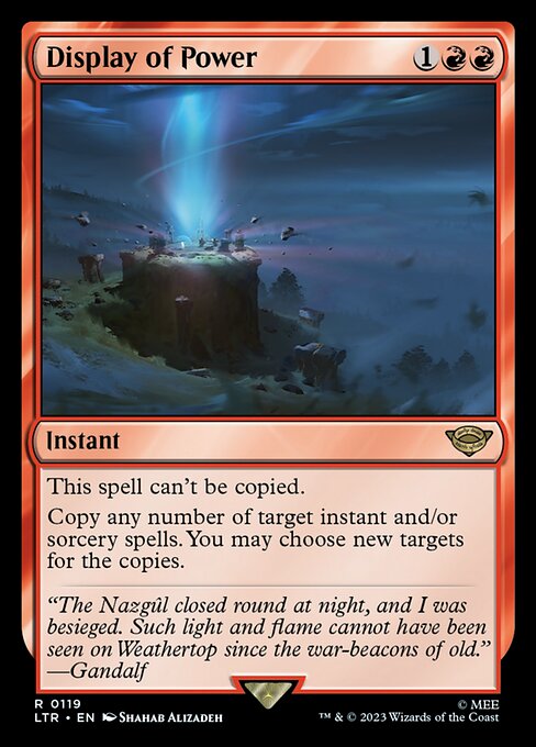 Display of Power (Rare)