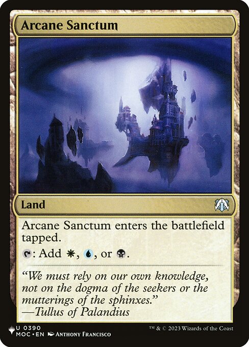 Arcane Sanctum (Uncommon)