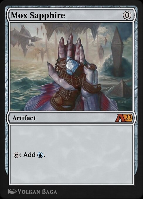Mox Sapphire #40 – Alchemy: Dominaria Mox Sapphire from Alchemy: Dominaria (Mythic)