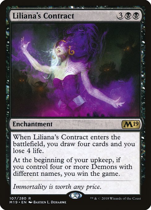 Liliana's Contract (Rare)