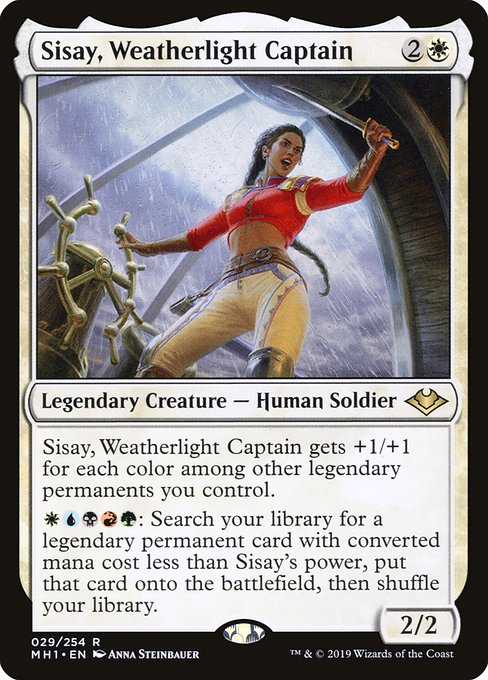 Sisay, Weatherlight Captain (Rare)