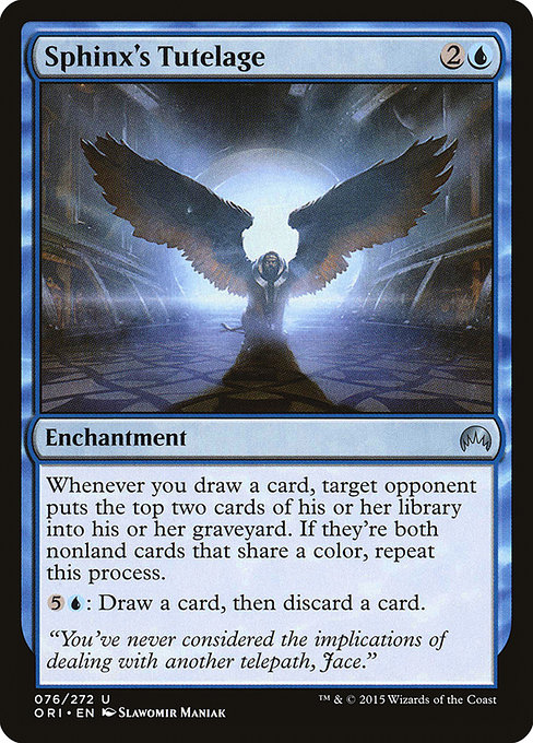 Sphinx's Tutelage (Uncommon)