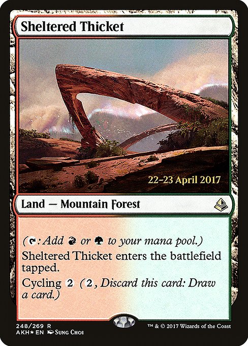 Sheltered Thicket (Rare)