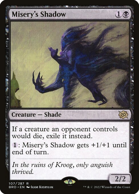 Misery's Shadow (Rare)