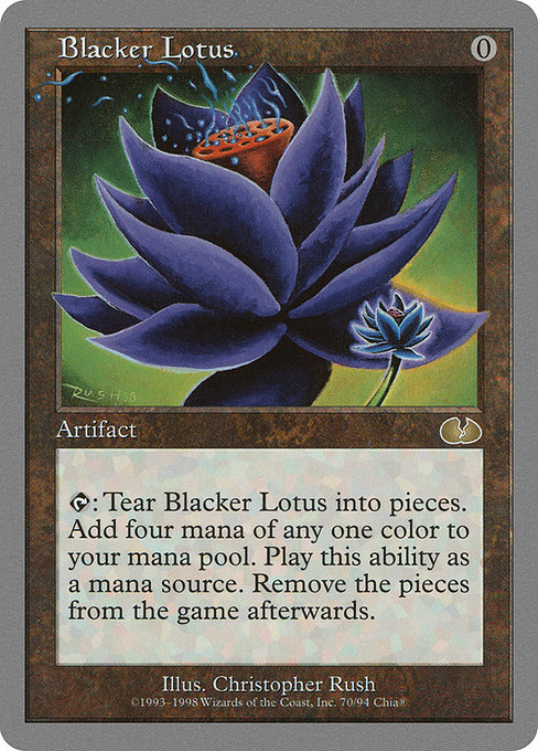Blacker Lotus (Rare)