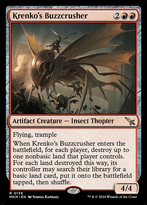 Krenko's Buzzcrusher (Rare)