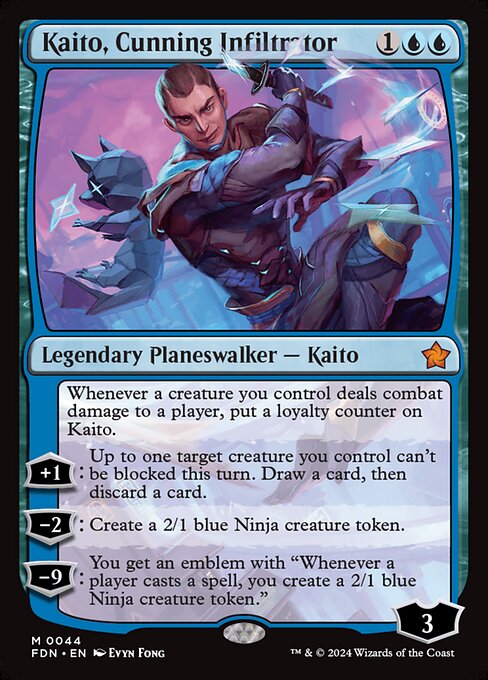 Kaito, Cunning Infiltrator (Mythic)
