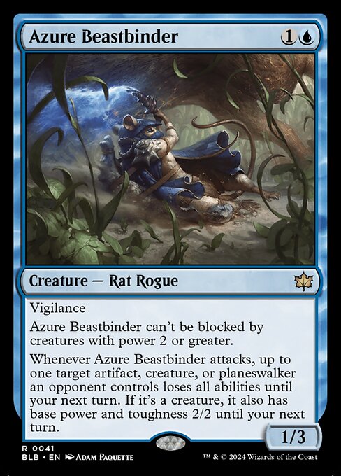 Azure Beastbinder (Rare)