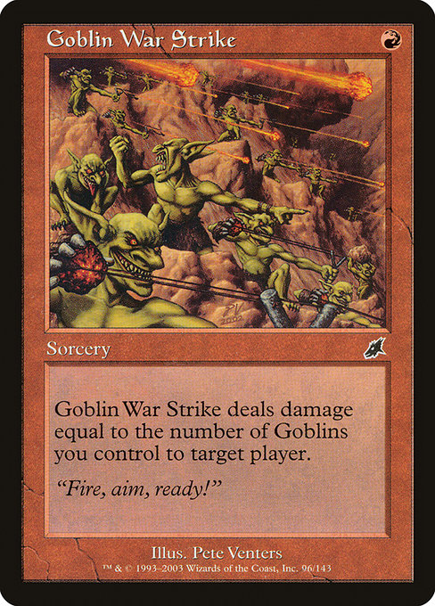Goblin War Strike (Common)