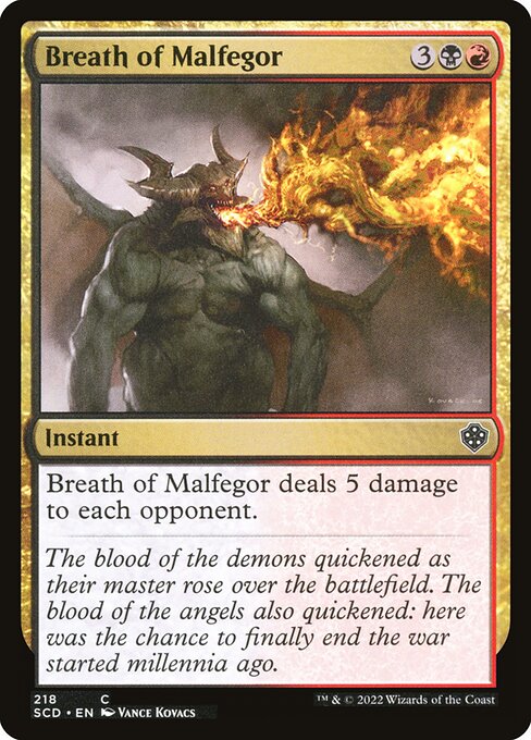 Breath of Malfegor (Common)