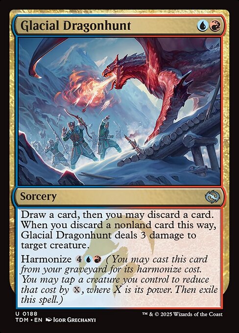 Glacial Dragonhunt (Uncommon)