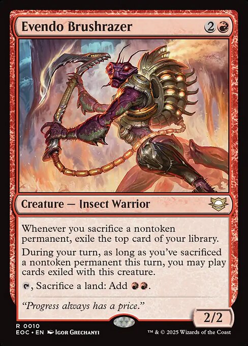 Evendo Brushrazer (Rare)