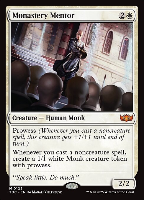 Monastery Mentor (Mythic)