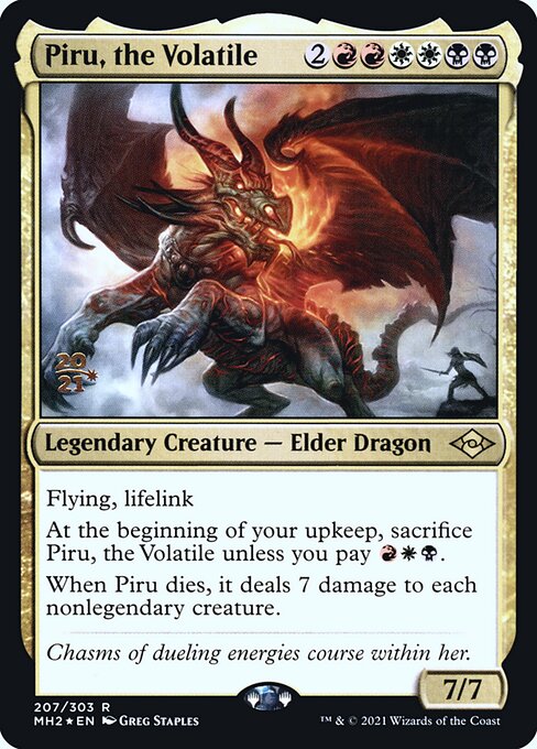 Piru, the Volatile (Rare)